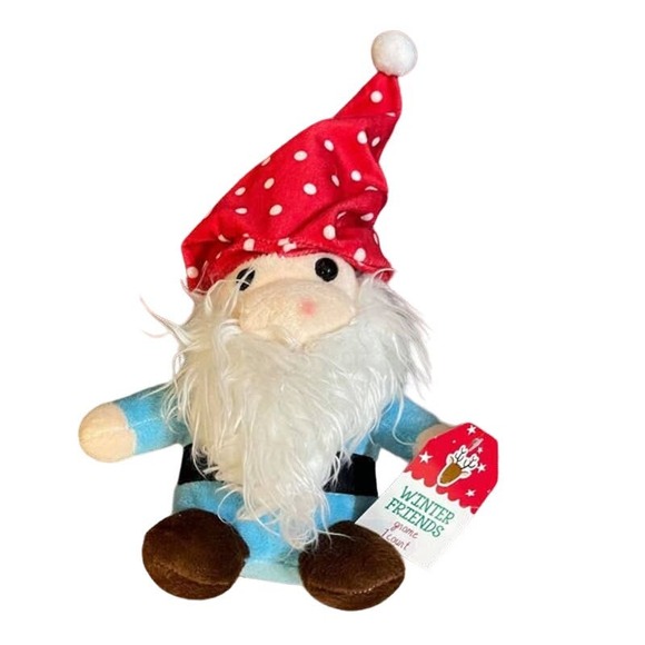 Target Bullseye NEW Winter Friends Gnome Plush - Discontinued NEW - Picture 1 of 1